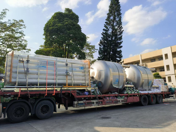 【60噸純水設(shè)備】杰邦水處理又一新設(shè)備順利出貨！